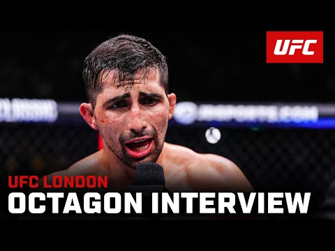 Kauê Fernandes Octagon Interview | UFC London