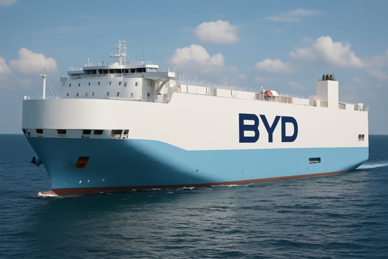 BYD's krachtspel: Nieuwe mega-autotransporters staan op het punt de wereldwijde EV-markt in 2025 te schudden