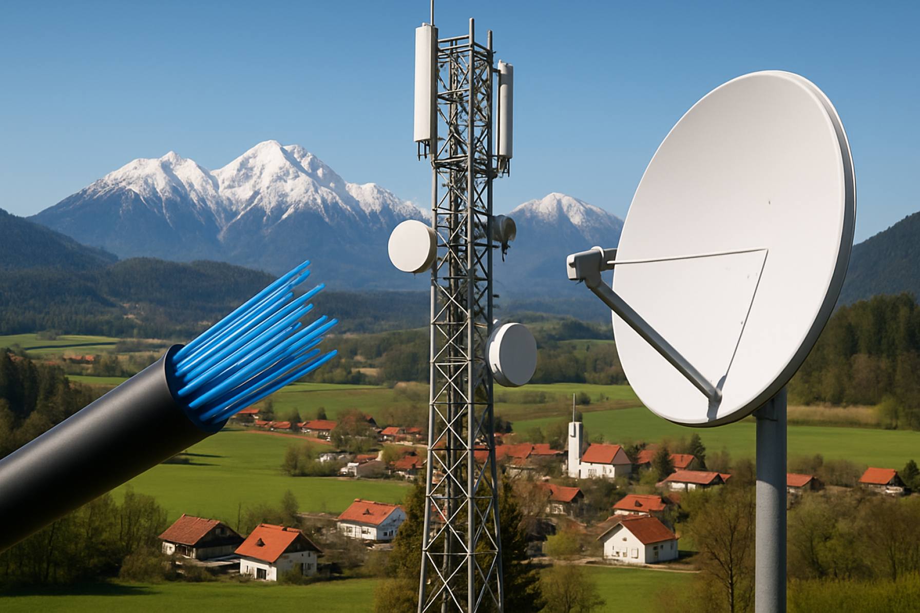 Slovenia’s Digital Leap: Fiber Expansion and Satellite Internet Revolution